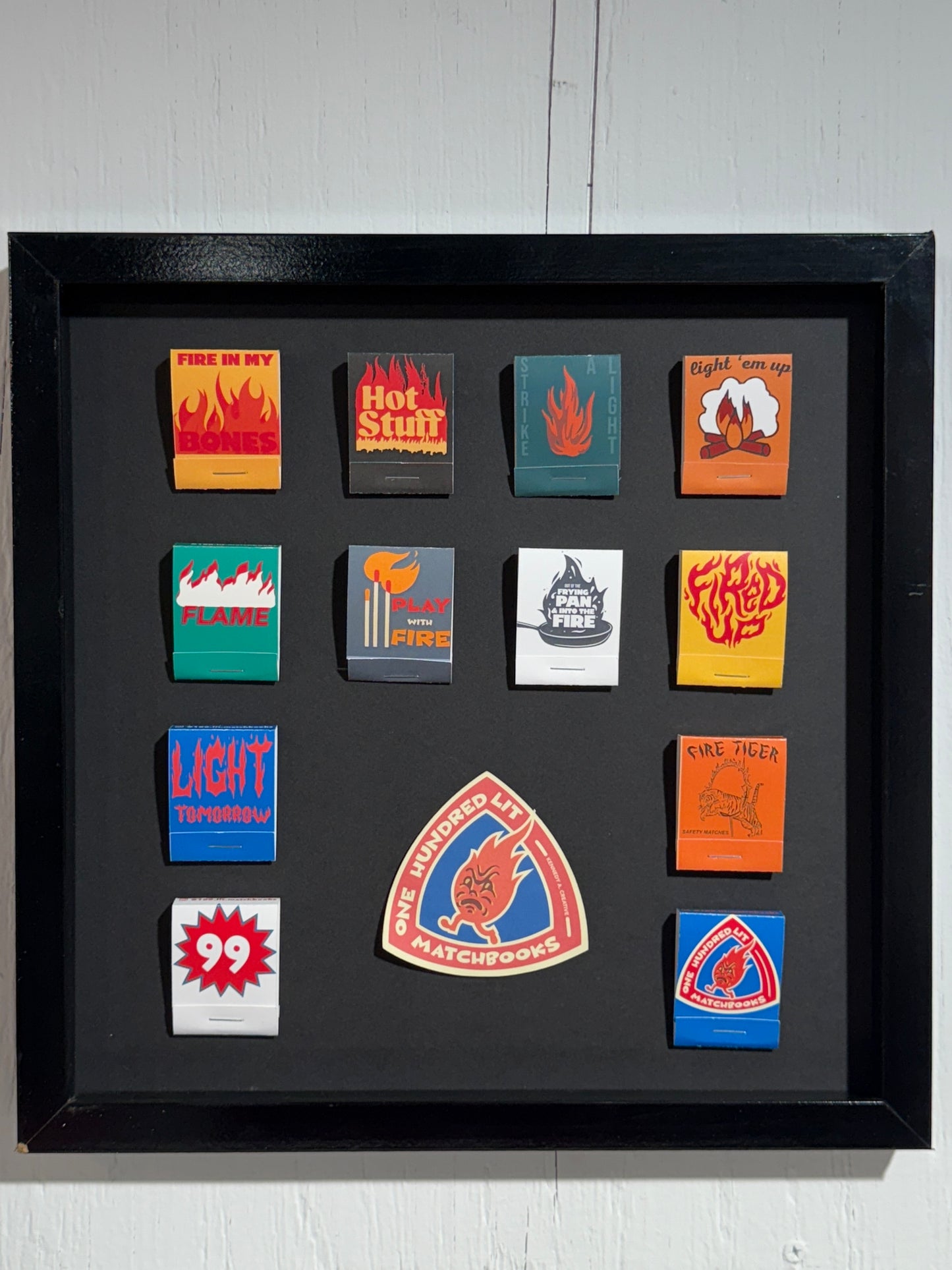 š„ 100 Lit Matchbooks ā Set of Fire (12 Pack)