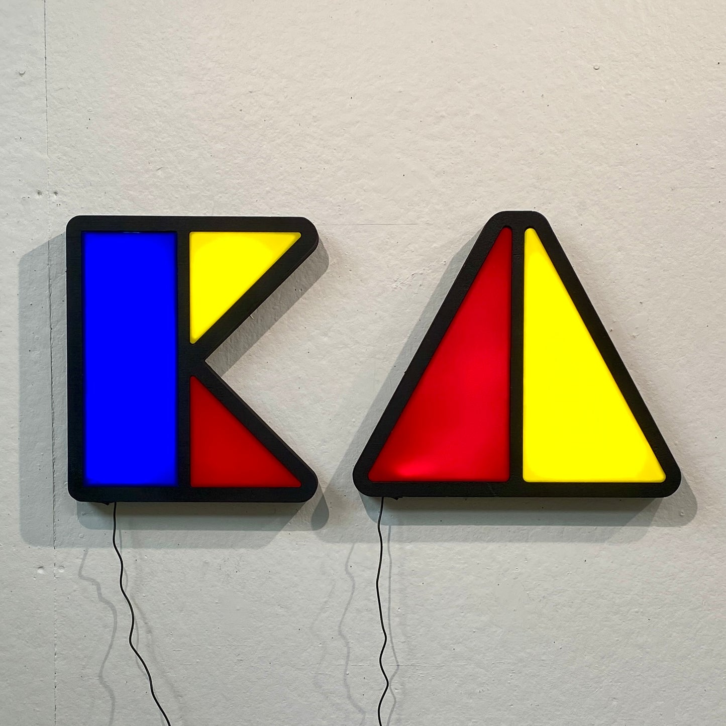 Custom LED Channel Letter in Block Pop Typeface