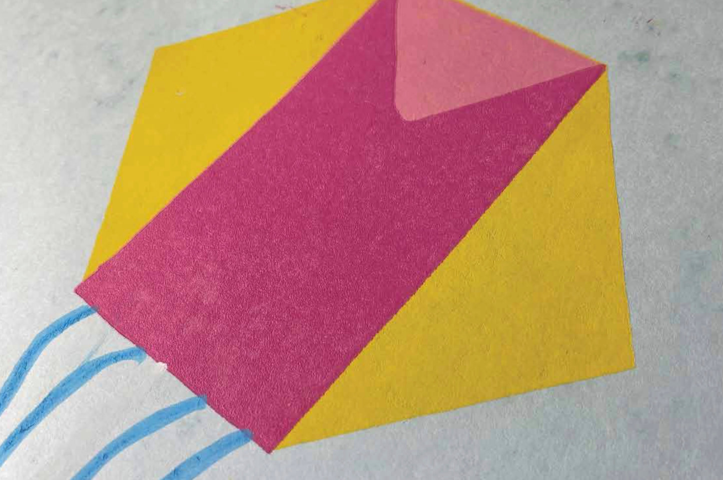 Fly A Kite Letterpress Print